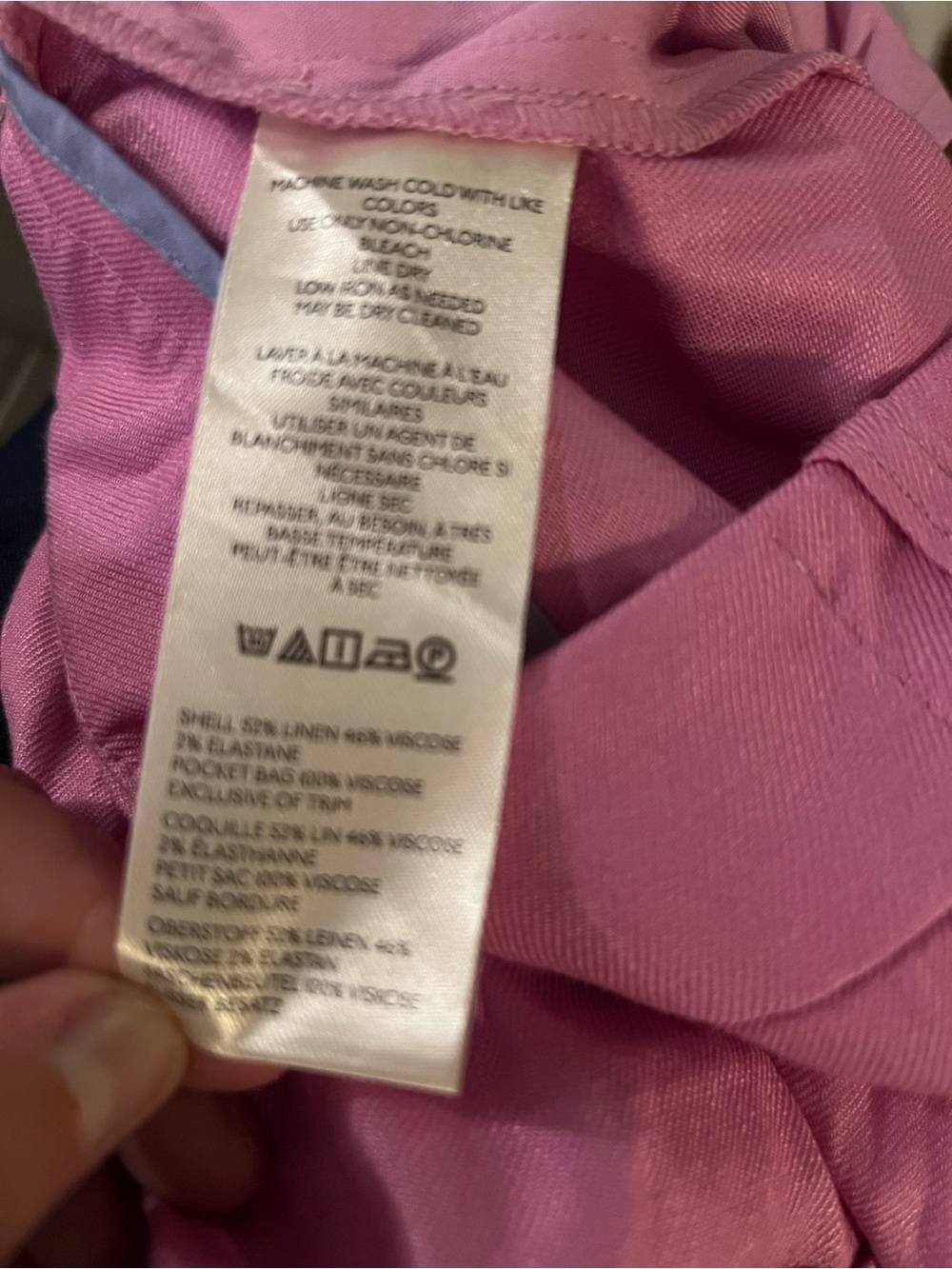 Maeve High-Waist Pink Tailored Shorts - Picture 6 of 7